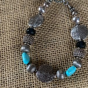 Rustic beaded bracelet